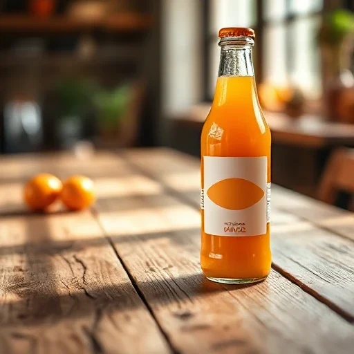 Frisch gepresster Orangensaft