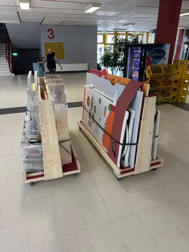 Messetransport in Graz
